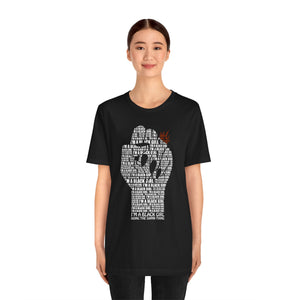 I'M A BLACK GIRL DOING THE DAMN THING UNISEX TEE
