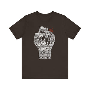 I'M A BLACK GIRL DOING THE DAMN THING UNISEX TEE
