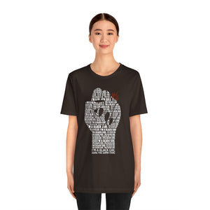 I'M A BLACK GIRL DOING THE DAMN THING UNISEX TEE