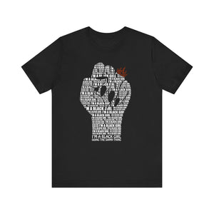 I'M A BLACK GIRL DOING THE DAMN THING UNISEX TEE